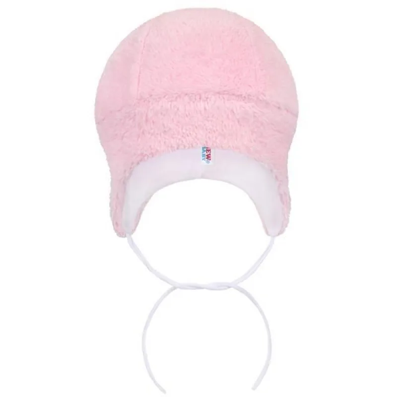 Zimná čiapočka New Baby Nice Bear ružová