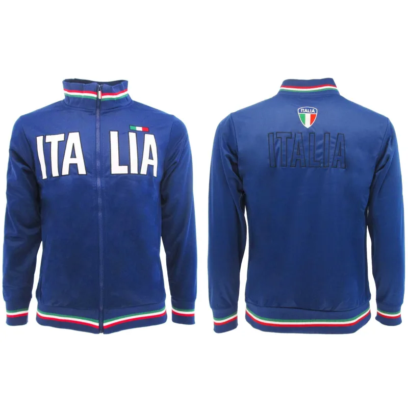 Taliansko mikina / bunda modrá detská - SKLADOM