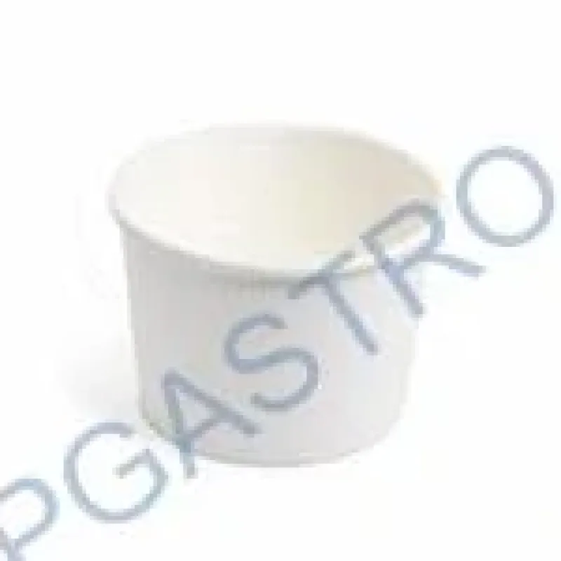 Papírová miska (PAP/PE) bílá Ø115mm 500ml `M` [50 ks] (76950 - P8A,1C,E64)