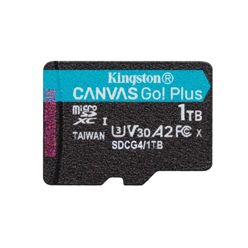 Kingston Canvas Go Plus A2/ Micro SDXC/ 1TB/ UHS-I U3 / Class 10/ +…
