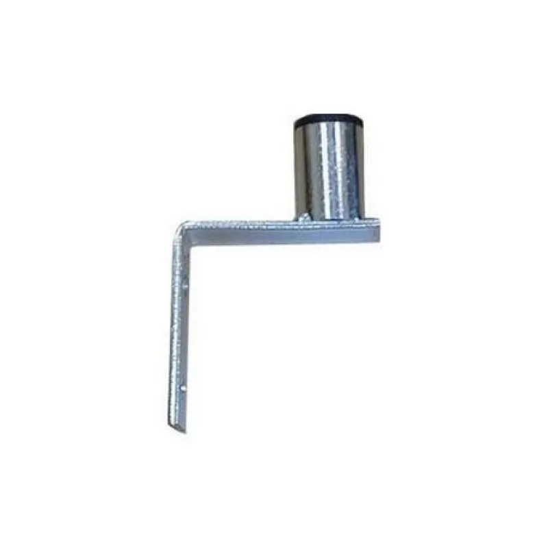 Držák antény na zeď mini, galvanický zinek, délka 8, 5cm, výška 5cm…