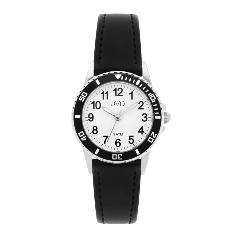 JVD Dětské chlapecké sportovní černé náramkové hodinky JVD J7217.2