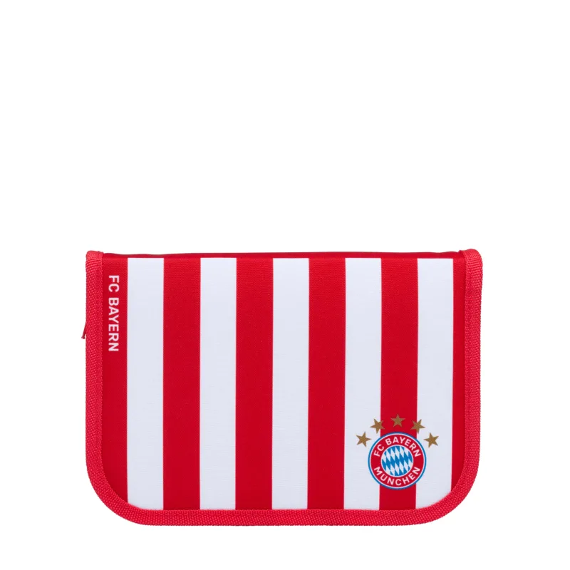 FC Bayern München - Bayern Mníchov plnený peračník červeno-biely - SKLADOM
