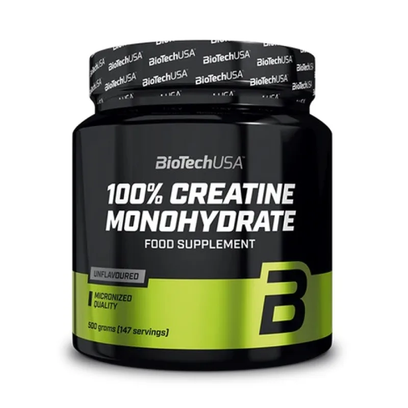 100% Creatine Monohydrate 500 g - BioTech USA