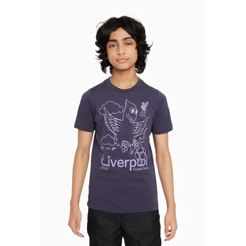 Nike Liverpool FC tričko fialové detské