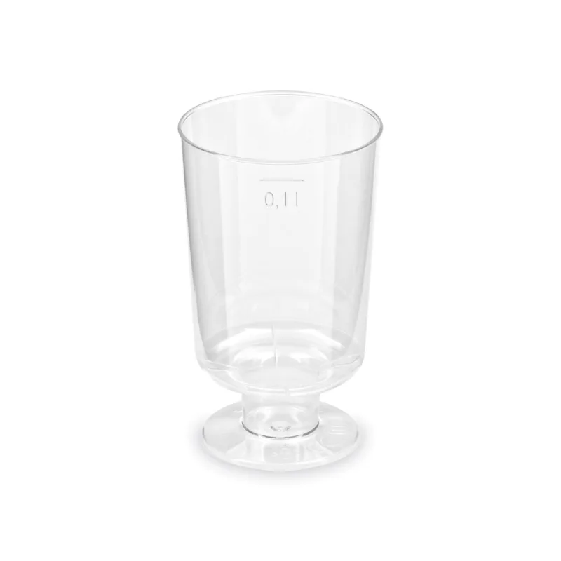 Kelímek krystal na stopce 0,1 l [600 ks] (73111K)
