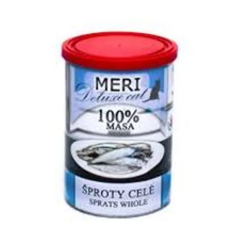 MERI Deluxe Cat šproty celé, konzervy 400g