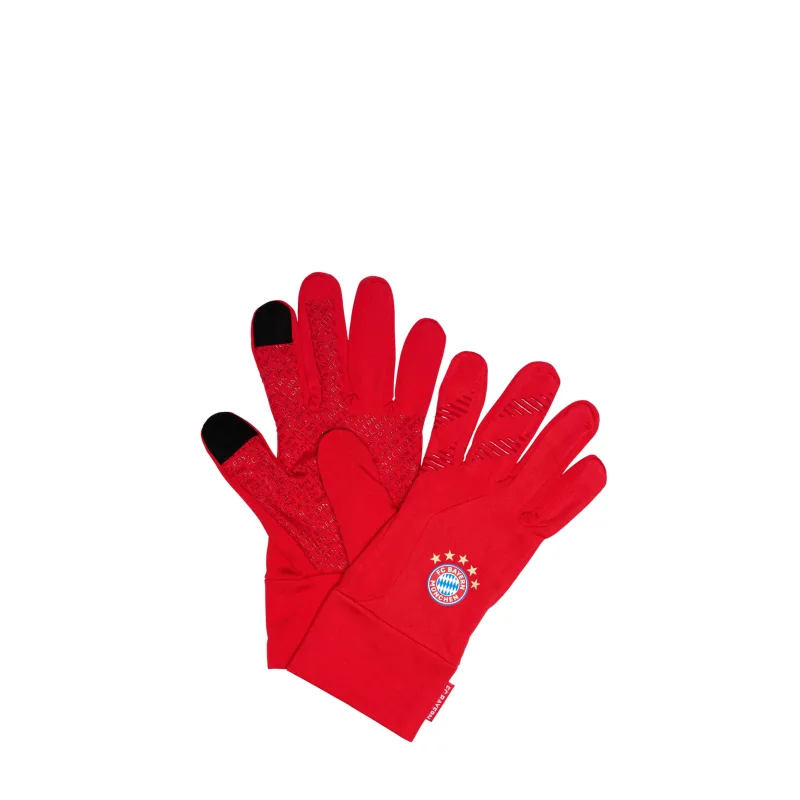 FC Bayern München - Bayern Mníchov tréningové rukavice červené
