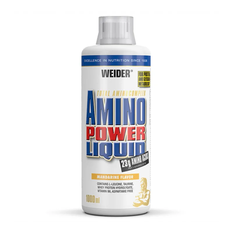 Amino Power Liquid 1000 ml - Weider Príchuť: Cola