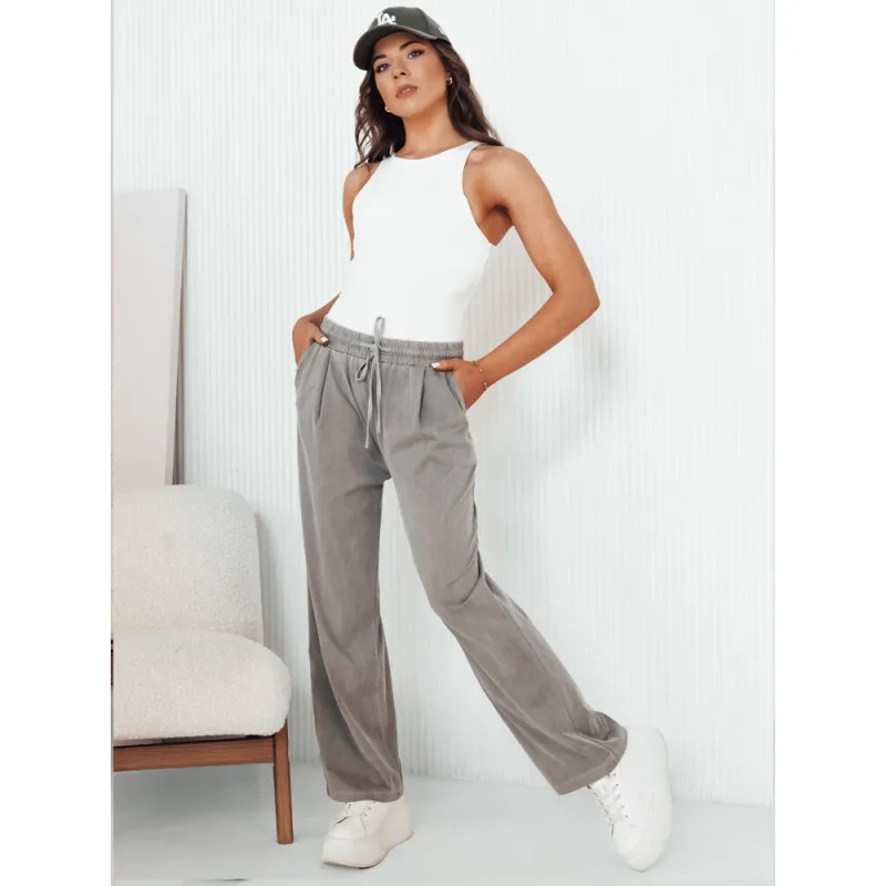 Asters UY2035 široké nohavice sivé XL/2XL