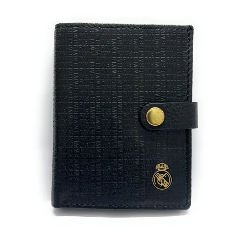 Real Madrid kožená peňaženka čierna - SKLADOM
