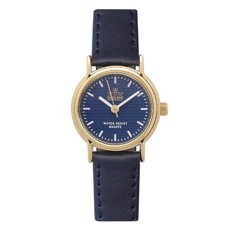 MPM Klasické dámské hodinky na prošívaném řemínku MPM Trouw - N W02M.10718.N