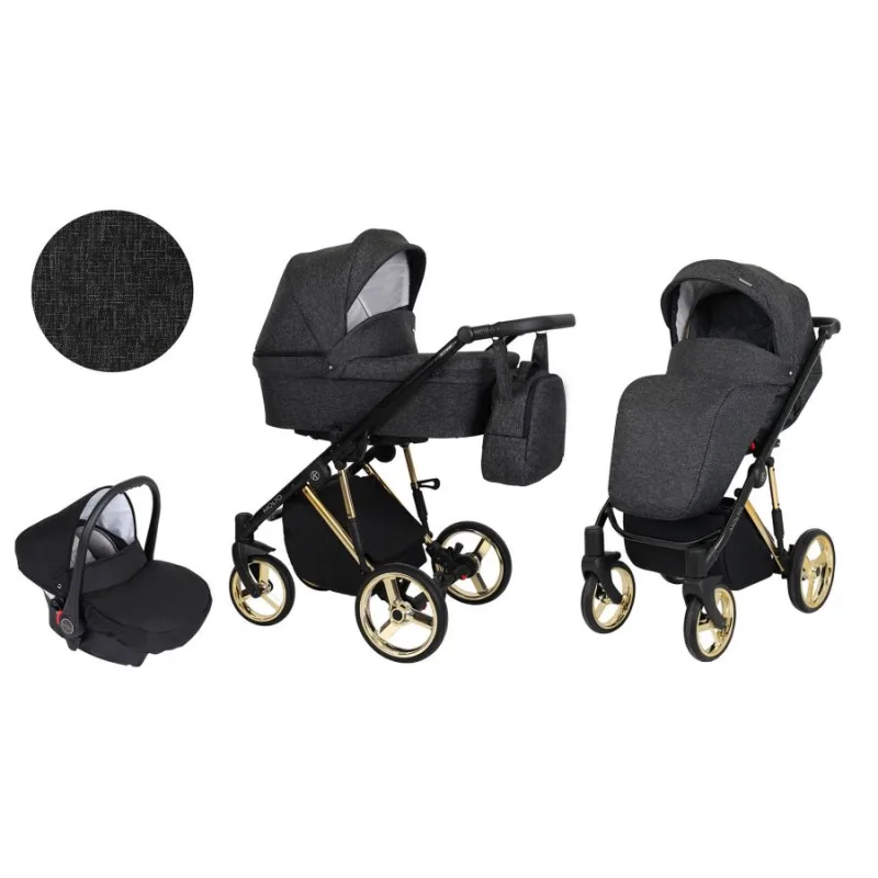 Kočík Kunert Molto Premium gold frame 3v1 - 03