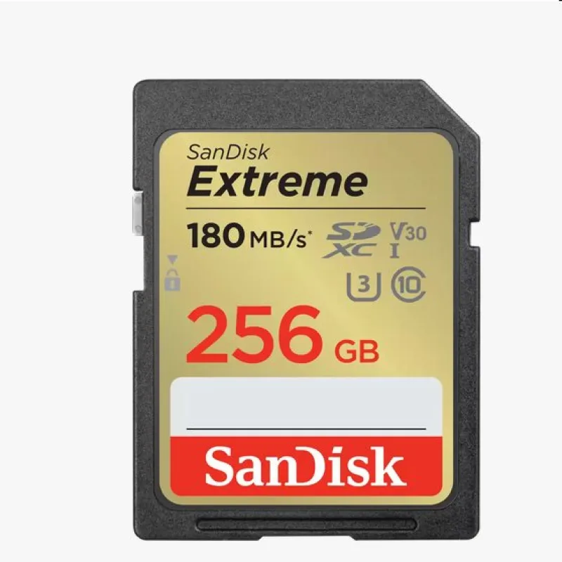 SanDisk Extreme 256GB SD card SDSDXVV-256G-GNCIN