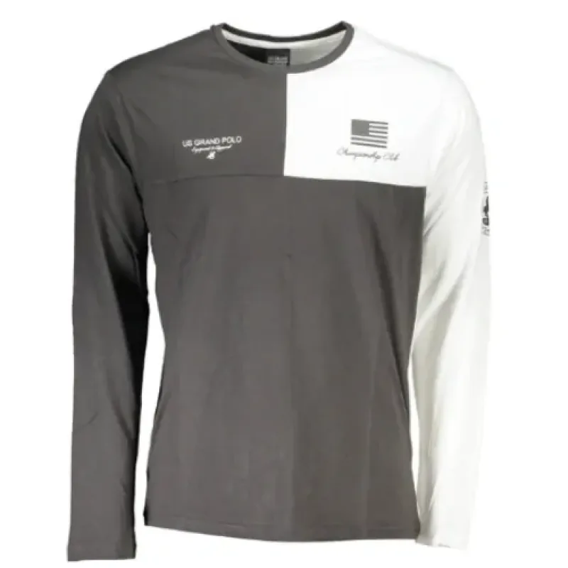 U.S. Grand Polo UST-651 tričko sivé