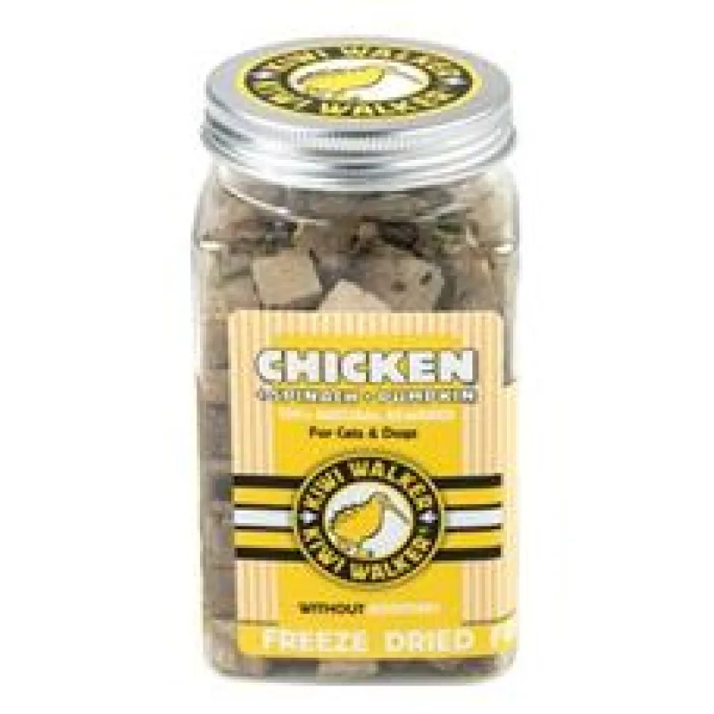 Pochoutka mrazem sušené kuře, špenát, dýně 100g KW