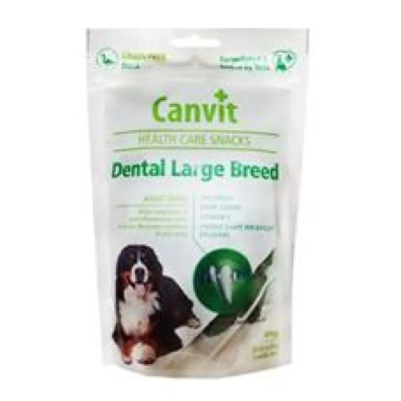 Canvit Snacks Dental Large Breed-Duck 250 g