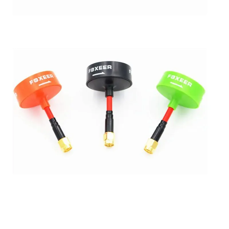 Foxeer 5.8G 3dBi TX / RX RHCP Omni FPV krátká anténa RP-SMA-Černá
