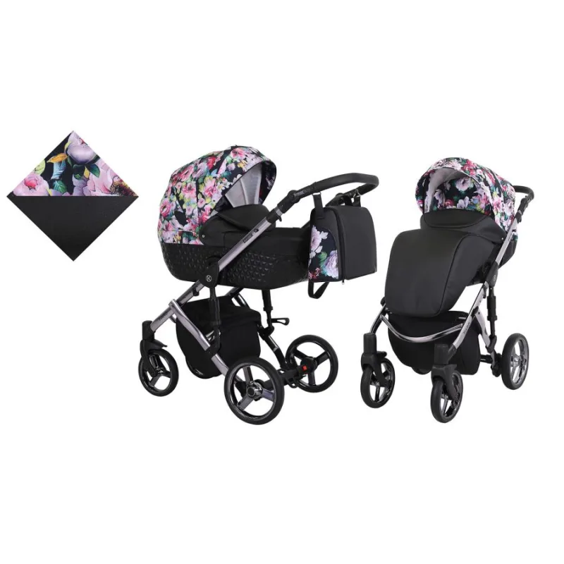 Kočík Kunert Tiaro Premium graphite frame 2v1 - 01