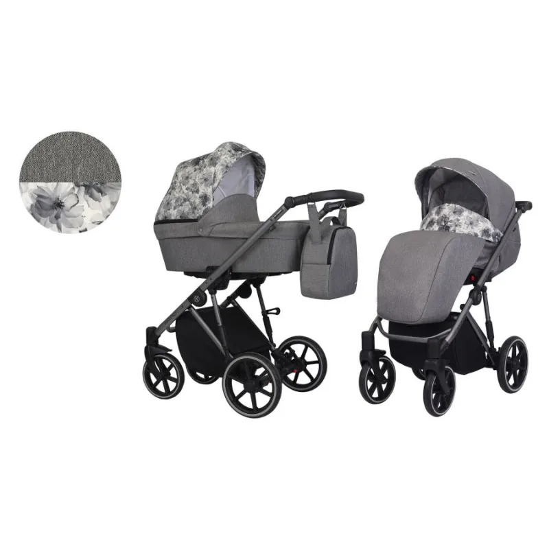 Kočík Kunert Molto graphite frame 2v1 - 07