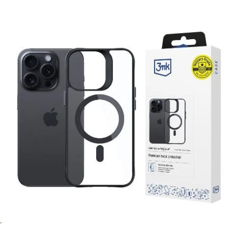 3mk ochranný kryt Satin Armor MagCase pro iPhone 13 Pro Max 5903108563765