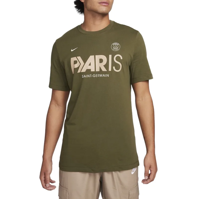 Nike Paris Saint Germain - PSG tričko zelené pánske