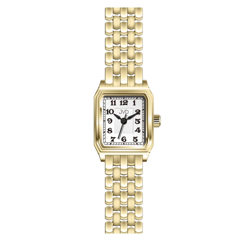 JVD Dámské ocelové zlacené náramkové hodinky JVD J4203.2