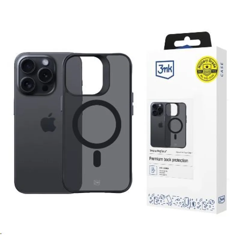 3mk ochranný kryt Smoke MagCase pro Apple iPhone 14 Pro Max 5903108563666