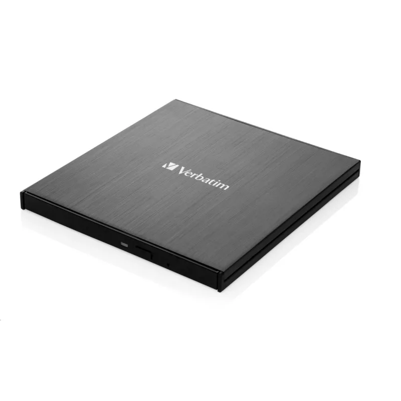 VERBATIM externá mechanika DVD-RW Rewriter USB-C, čierna 43886