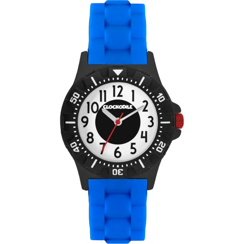CLOCKODILE Svítící černo - modré sportovní dětské chlapecké hodinky SPORT 3.0 CWB0049