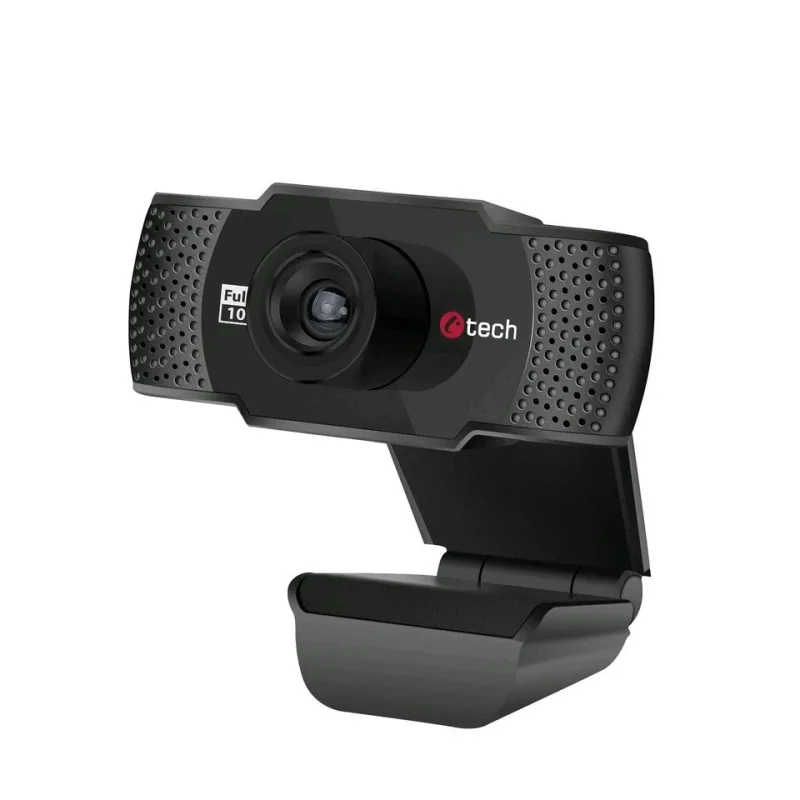 Webová kamera C-TECH CAM-11FHD, 1080P full HD, mikrofón, čierna CAM-11FHD