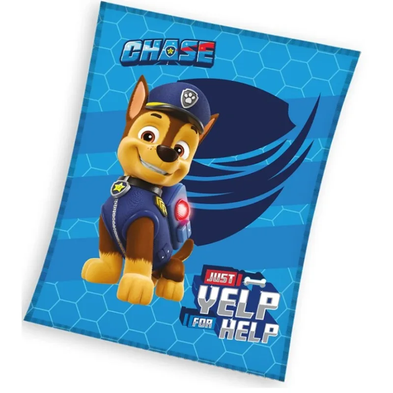 Detská deka Tlapková Patrola Hrdina Chase 110x140 cm