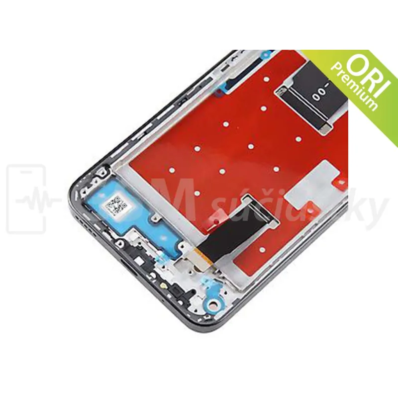 LCD displej + Dotykové sklo Honor X8a, Honor 90 Lite Farba: Čierna + rám