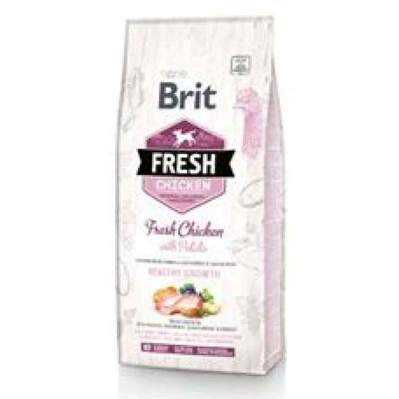 Brit Fresh Chicken with Potato Puppy Healthy Growth 12 kg