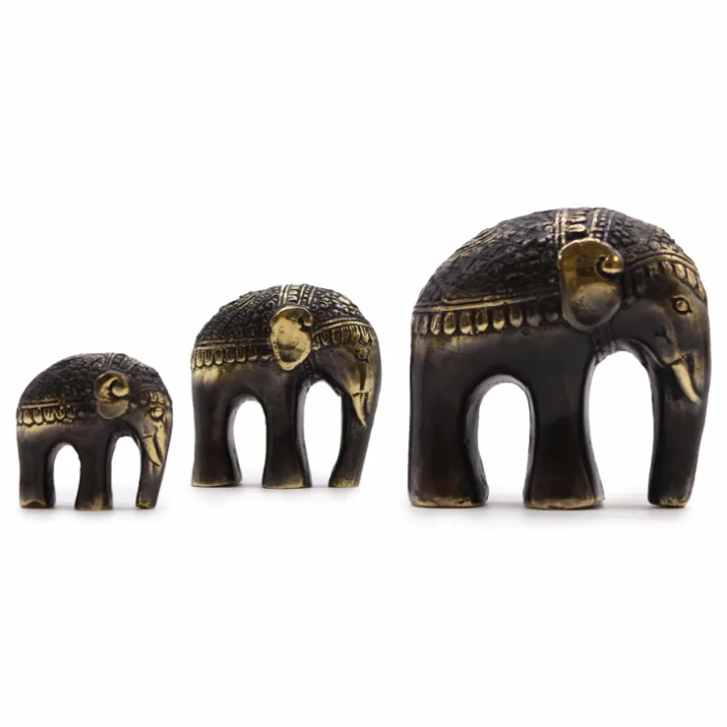 Umelecká Sada Slonov - 3 kusy