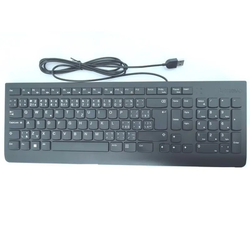 Lenovo Essential USB Wired Keyboard - Czech/Slovakia - klavesnica, AI…