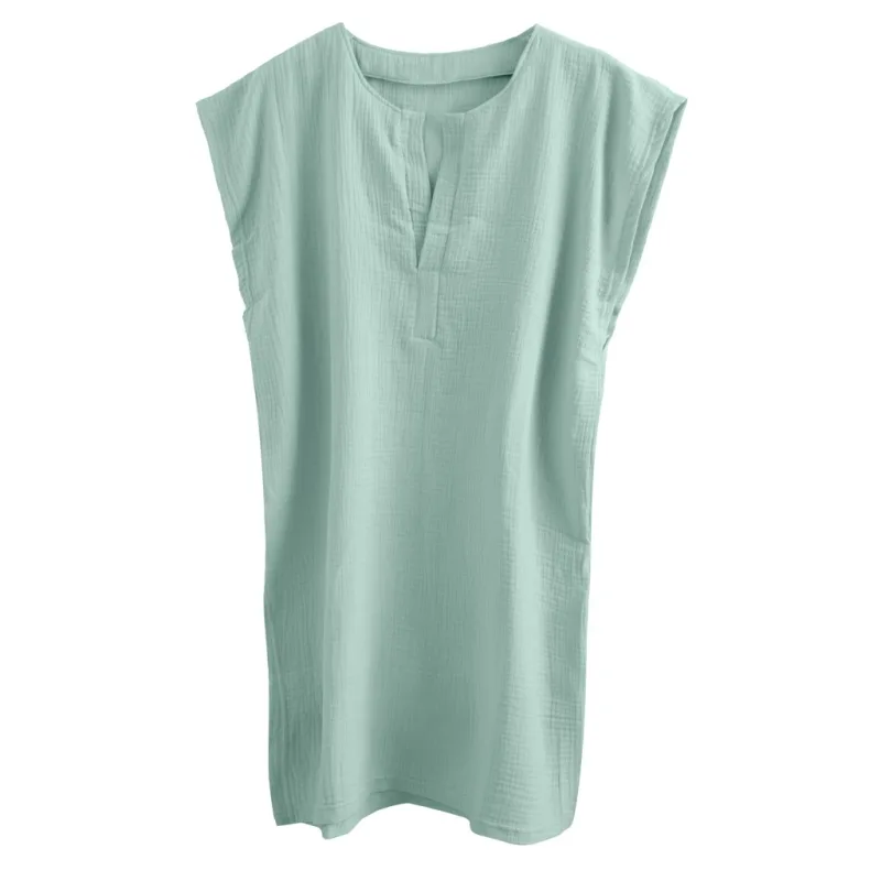 Mušelínové pončo Mommy mint