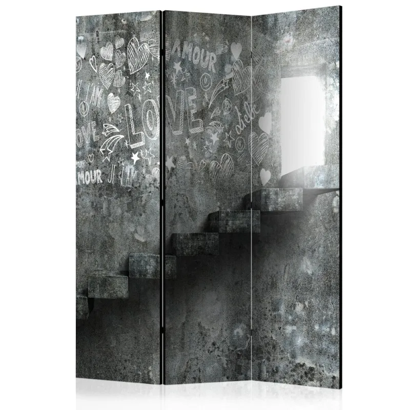 Artgeist Paraván - Concrete Stairs [Room Dividers]