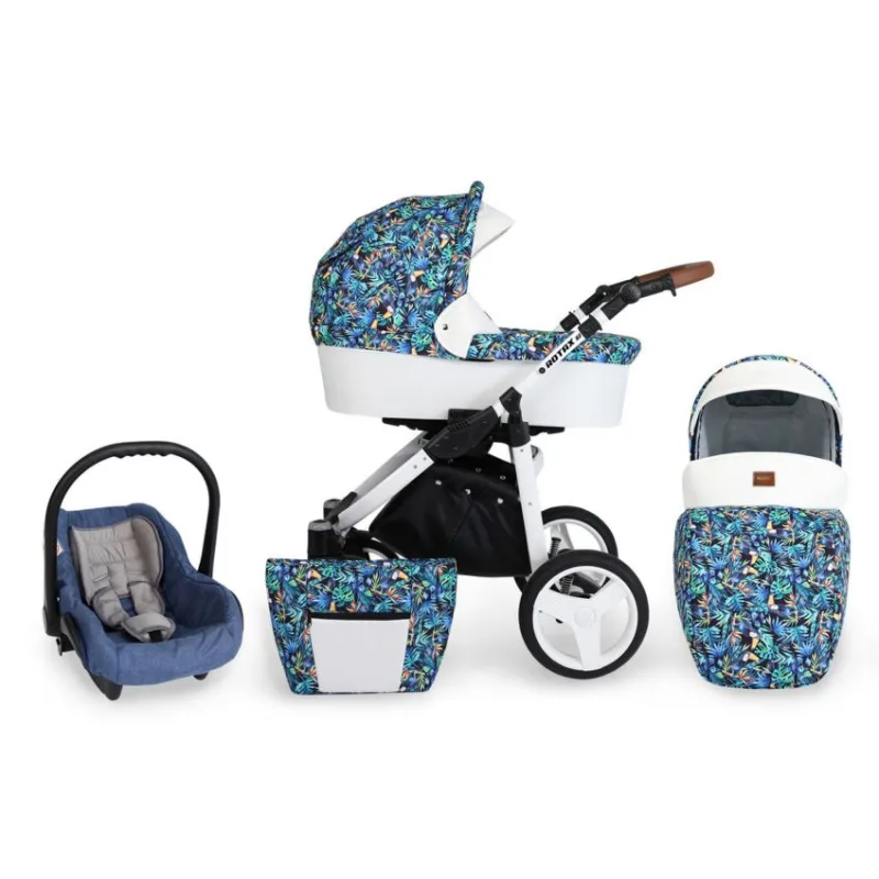 Kočík Kunert Rotax white frame 3v1 - 04