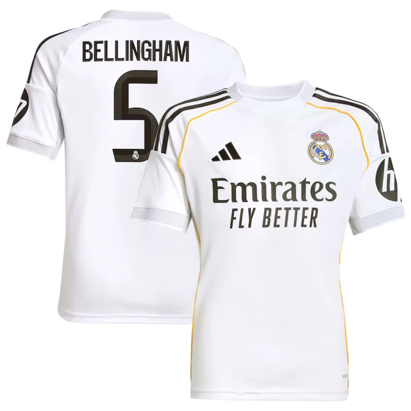 Adidas Real Madrid Jude Bellingham dres detský (2025-2026) domáci