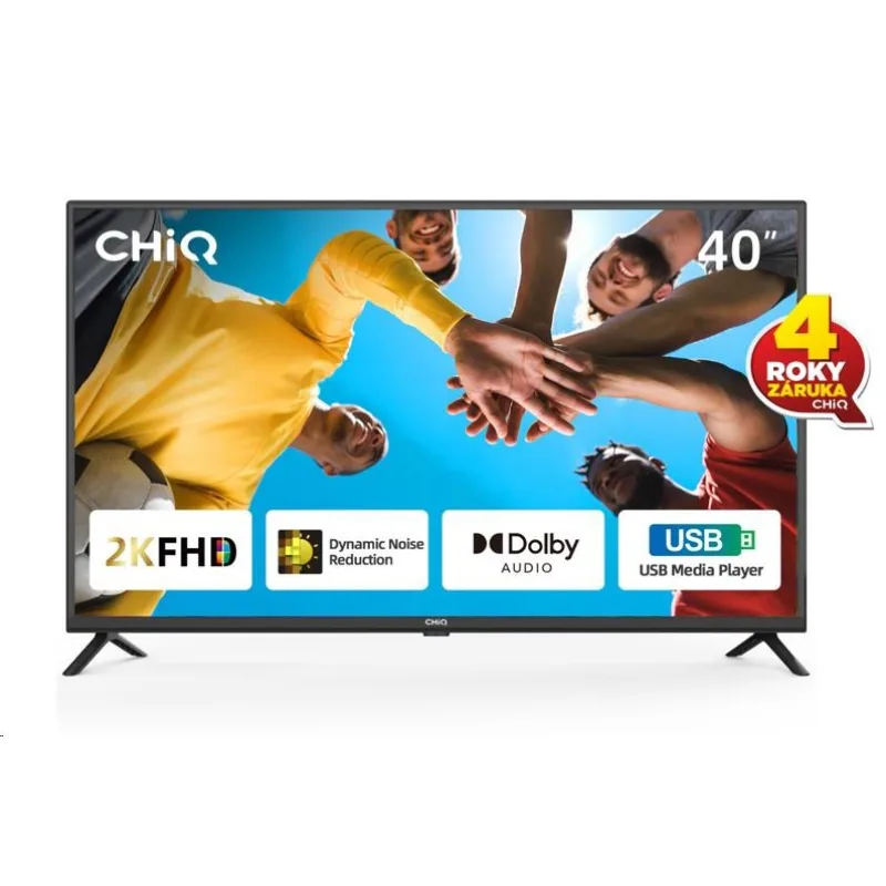 CHiQ L40G5W TV 40", FHD, klasická TV, ne-smart, Dolby Audio L40G5W
