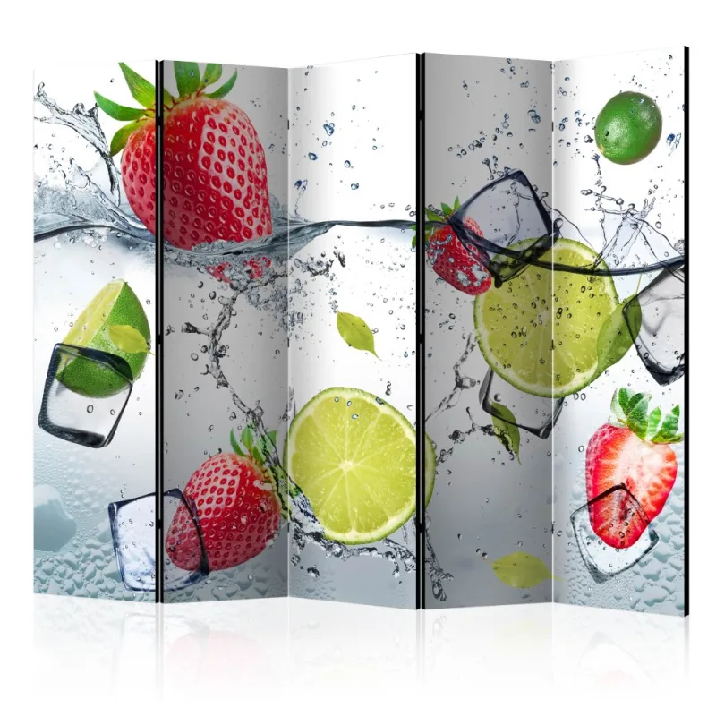 Artgeist Paraván - Fruit cocktail [Room Dividers]