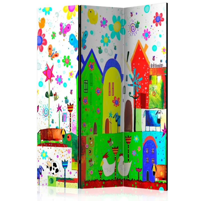 Artgeist Paraván - Happy Farm [Room Dividers]