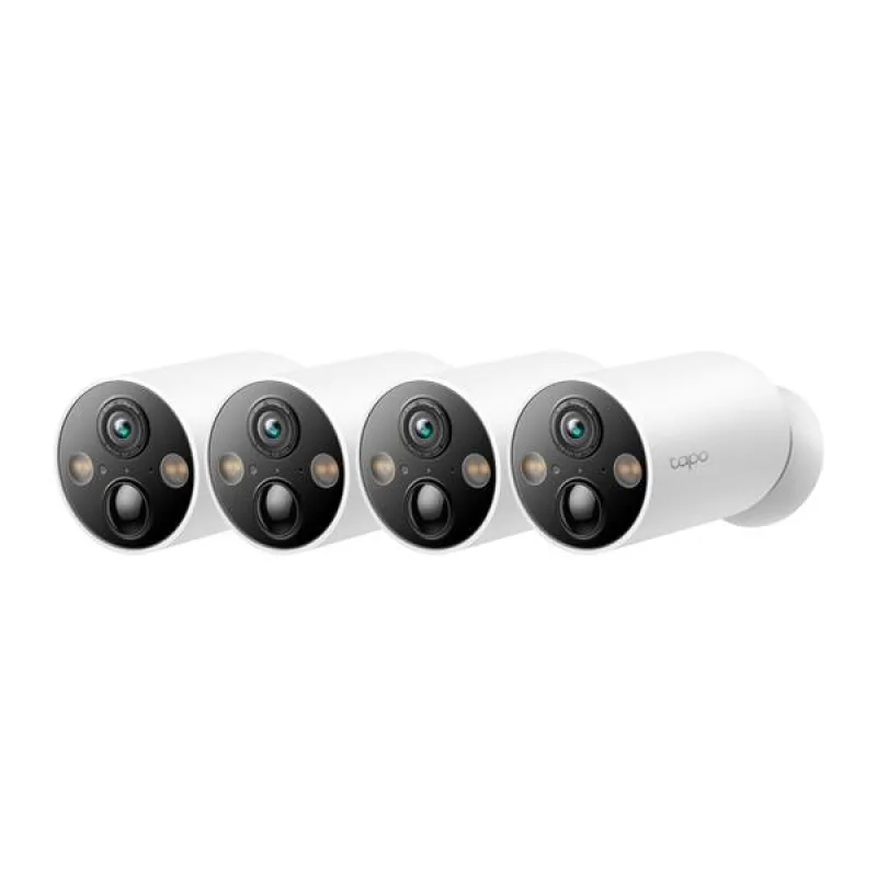 Smart Wire-Free Security Camera, 4-Pack SPEC:2K QHD (2560x1440), 2.4 GHz,…