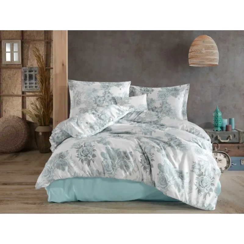 Obliečky Satén Rosalina mint 40x40 cm