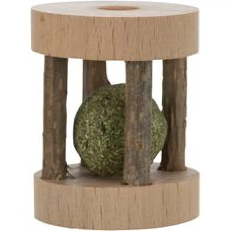 Váleček s kuličkou MATATABI - ježek v kleci, ø 4 × 5 cm 1 ks