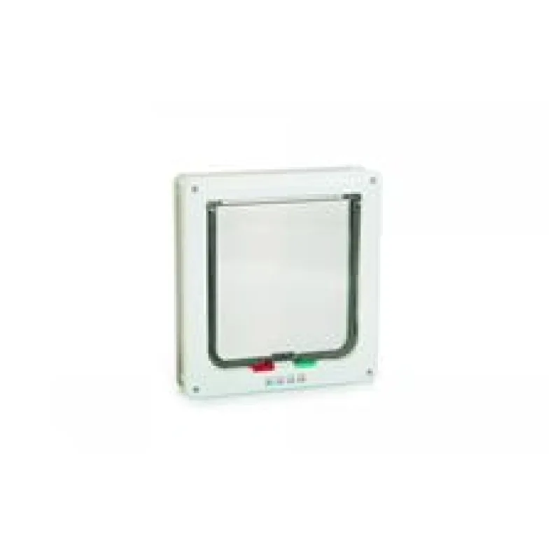 Beeztees Dvířka MUZE pro kočky bílá 23,5×25,2cm