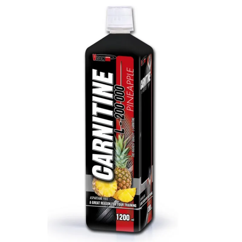 L-Carnitine 200 000 mg - 1200 ml - Vision Nutrition Príchuť: Ananás