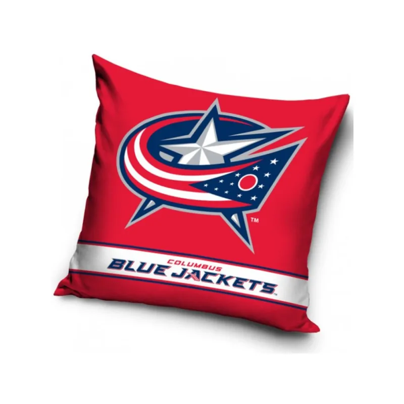 Vankúšik NHL Columbus Blue Jackets 40x40 cm