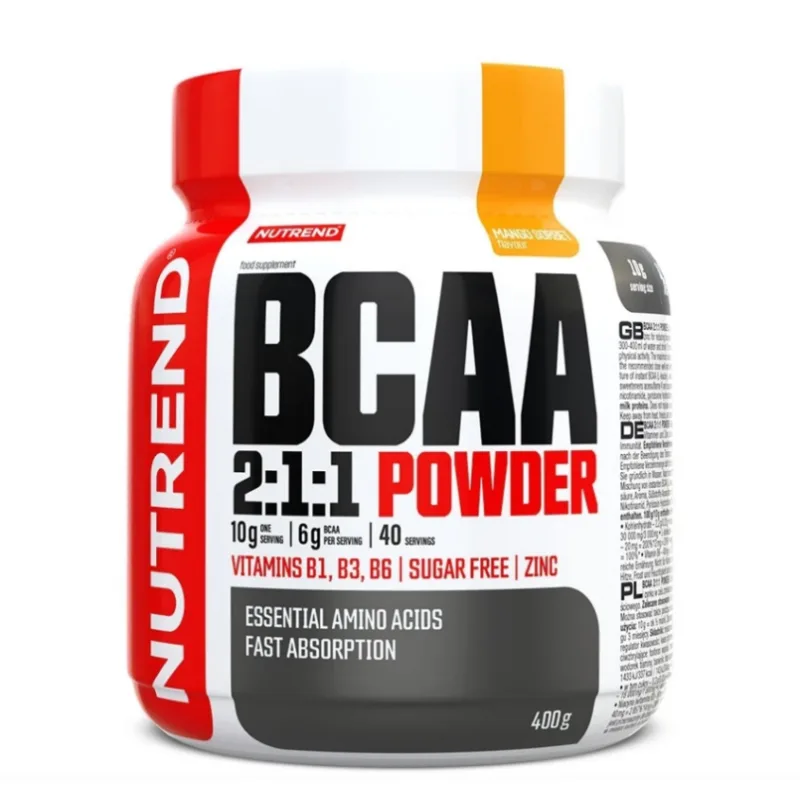 BCAA 2:1:1 POWDER 400 g - Nutrend Príchuť: Mango sorbet